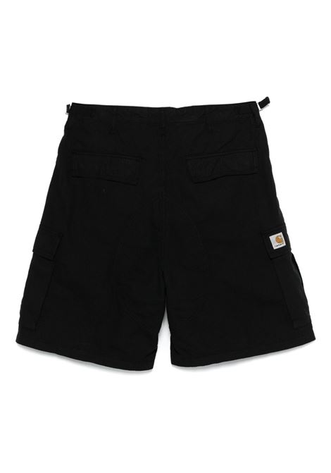 bermuda alan cargo uomo neri CARHARTT WIP | I03481589.GD
